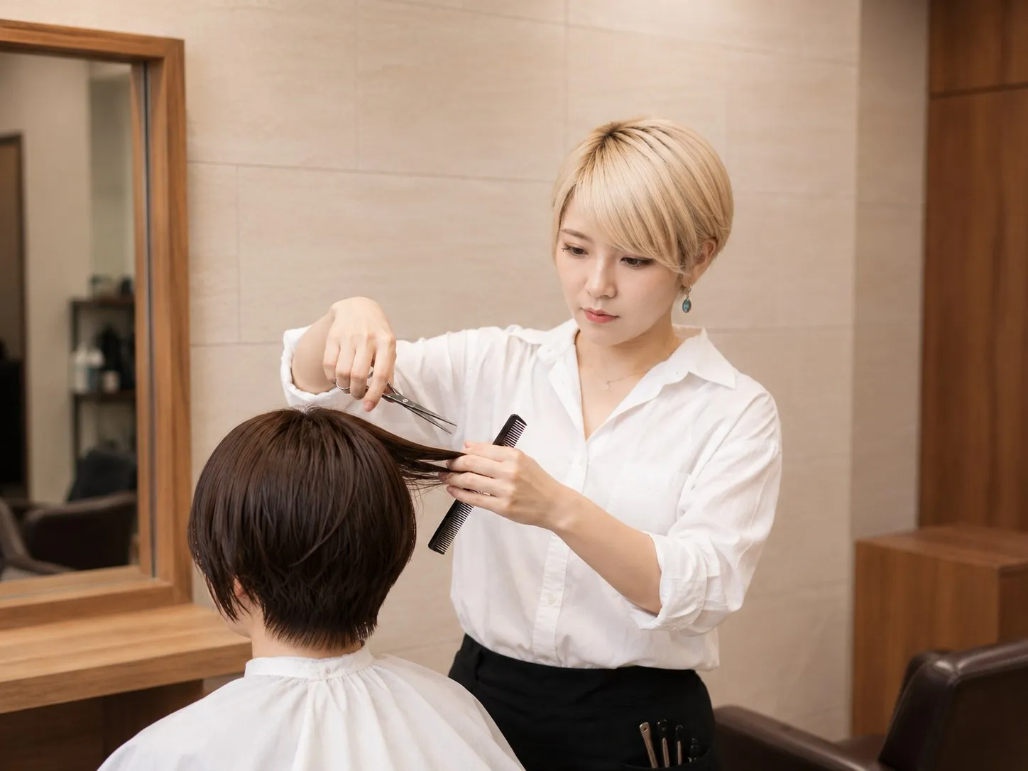 鷹箸 ゆらぎ 施術中